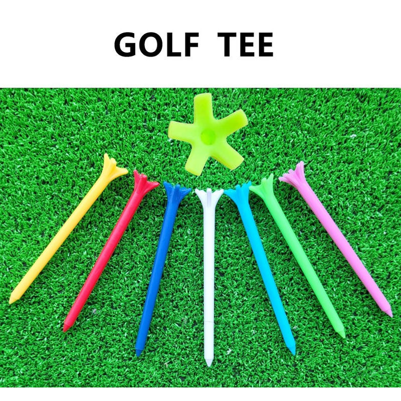 高爾夫球釘GOLF塑膠球座塑膠釘球釘五爪釘球teeT高爾夫配件