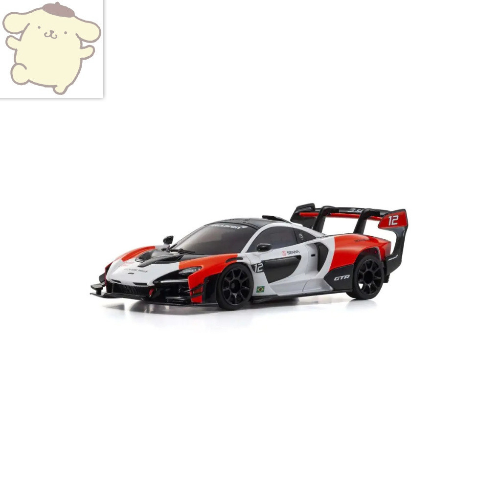 高達 MZP243WR ASC車殼 MR03W-MM McLaren Senna GTR White/Red