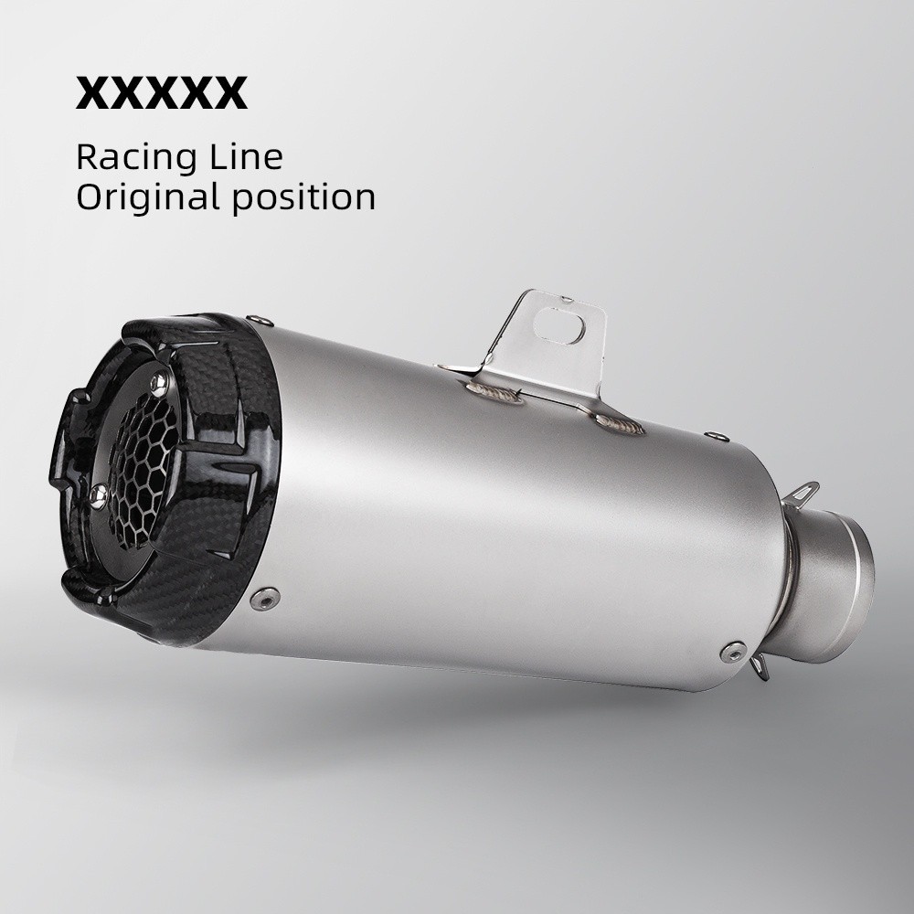 51mm Escape Moto Akrapovic 機車網罩排氣管通用適用於 Z900 Z800 R6 R3