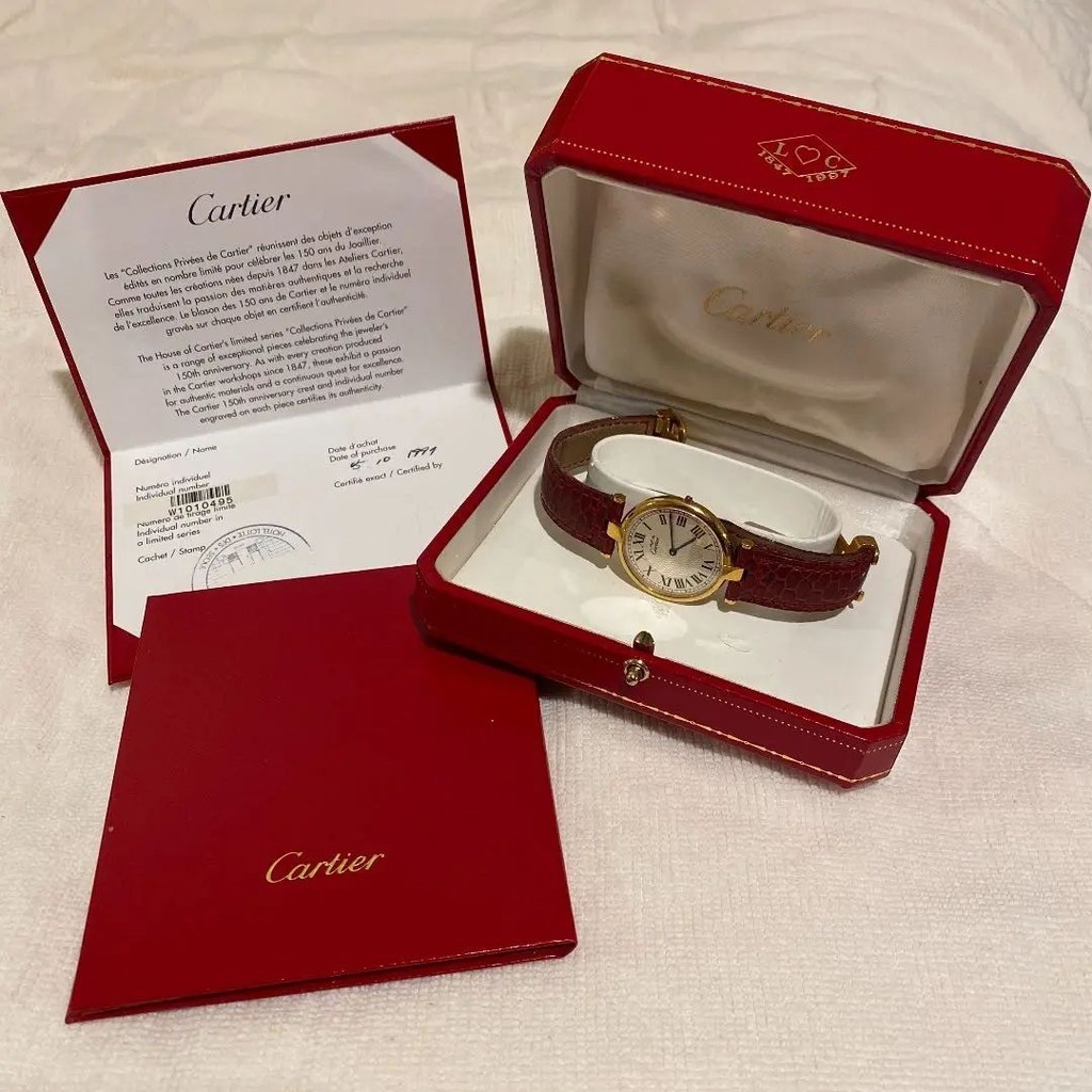 近全新 Cartier 卡地亞 手錶 日本直送 二手
