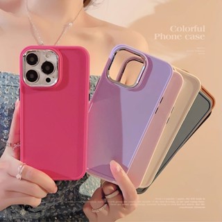 親膚手感矽膠防摔殼 金屬相框加高保護殼 蘋果i16 iPhone 15 14 13 12 11 Pro Max 手機殼