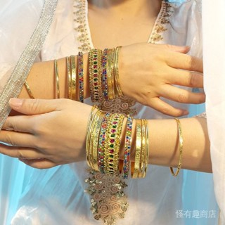 cos印度女人飾品✨鍍金手鐲 印度手鐲 印度風手環手鍊
