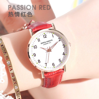 筱雅xiaoya表 新款女士手錶 ins風韓版簡約氣質手錶 非機械錶 1313皮情侶手錶 女神表 學生手錶 女生手錶