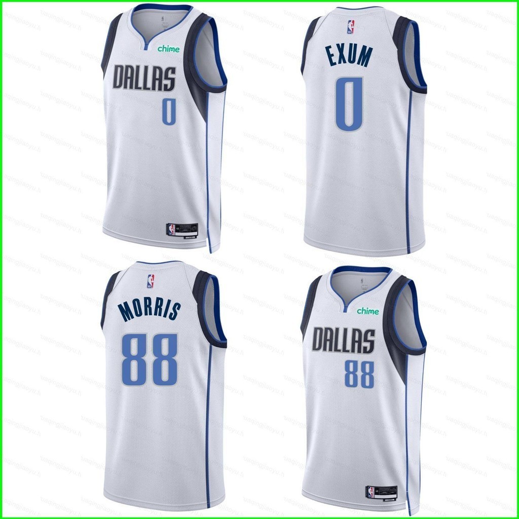 最新 2023-24 NBA 達拉斯小牛隊 Dante Exum Markieff Morris Swingman 球衣
