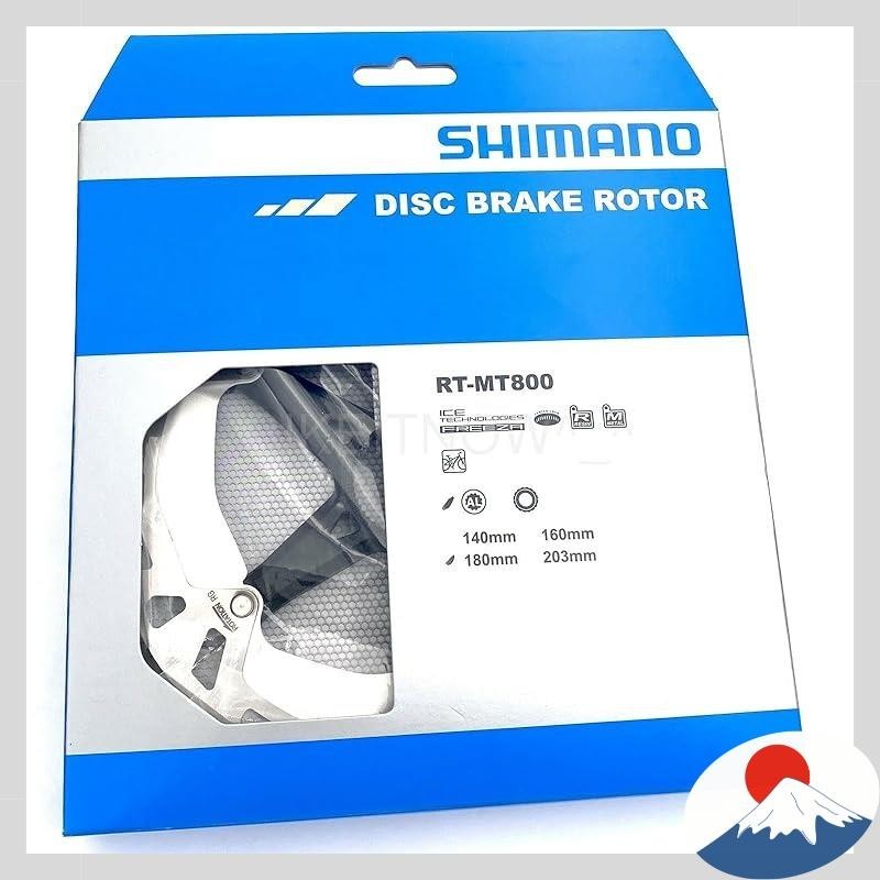 "SHIMANO(士马诺) RT-MT800 180mm盘式刹车碟片附带内部锁环"
