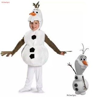 臺灣出貨⚡雪寶cos服裝兒童冰雪奇緣演出服裝幼兒園聖誕節雪人扮演雪寶衣服 cos服裝 角色扮演服 表演服 尾牙演出服
