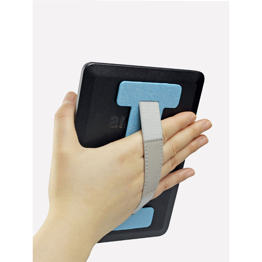 彩色平板ipad手持貼片kindle單手神器 平板電腦掌託手帶伸縮手持器