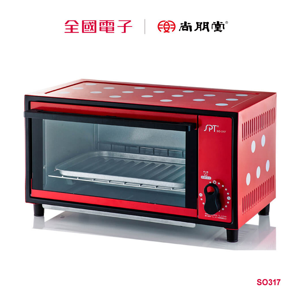 尚朋堂7公升電烤箱紅  SO317 【全國電子】