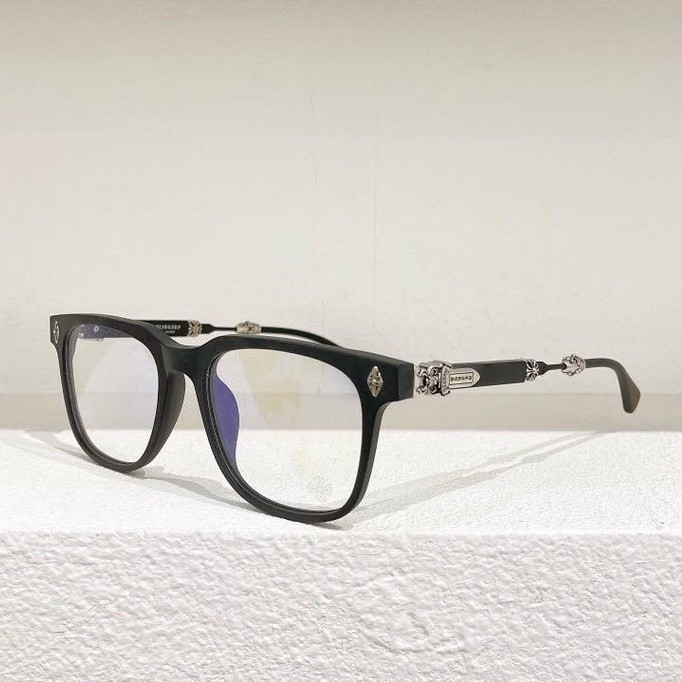 Chrome Hearts 眼鏡/時尚復古半框眼鏡架 EVAGILIST