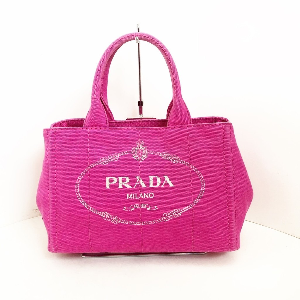 二手 PRADA 托特包 Canapa 1BG439