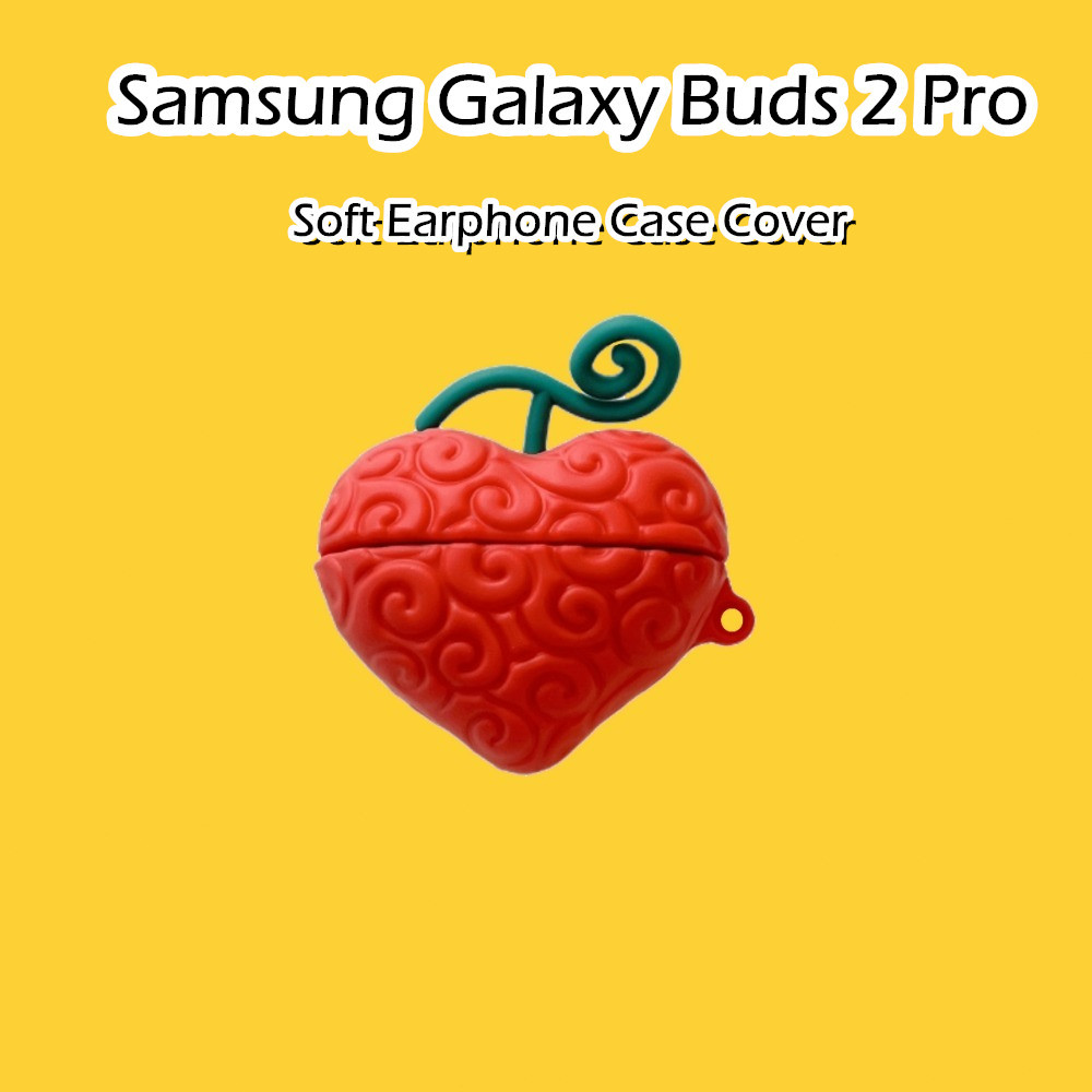 SAMSUNG [快速發貨] 適用於三星 Galaxy Buds 2 Pro 手機殼搞笑卡通系列軟矽膠耳機殼外殼保護套