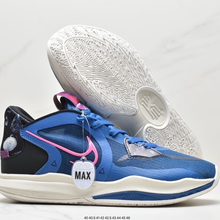 【max純原】2024新款Kyrie5歐文5代藍黑粉低幫休閒運動男子籃球鞋