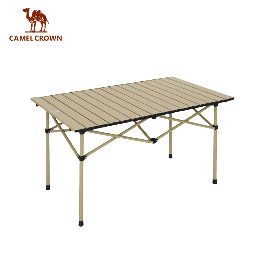 Camel CROWN 戶外便攜折疊桌鋁合金野餐桌