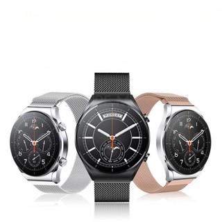 適用於小米手錶watch S1金屬米蘭錶帶color2/color運動腕帶