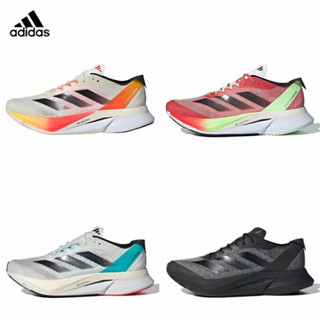 【運動品牌專賣】ADIDAS 跑步鞋 ADIZERO BOSTON 12 男 黑 紅 橘黃 ID5985 IG3320