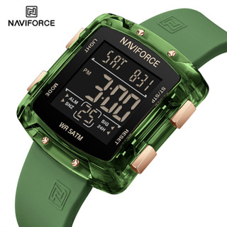 Naviforce NF7121 女士手錶時尚簡約 5ATM 防水運動手錶商務數顯時鐘