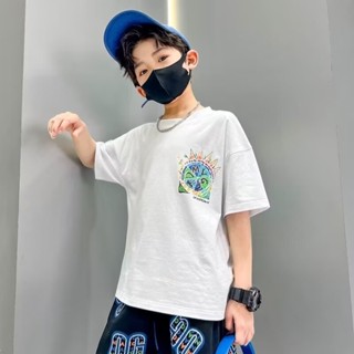 童品屋❤男童短袖 兒童短袖 兒童衣服 男童夏季短袖 中大童寬松半袖夏裝 小孩衣服 男童 男童上衣 兒童上衣 童裝 男童