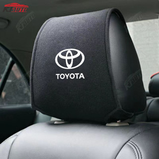 豐田棉質汽車座椅頭枕保護套汽車配件適用於 Veloz Raize Vios Avanza Innova Fortuner
