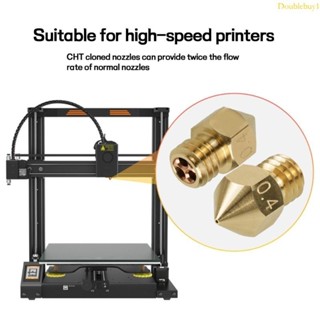 Dou Clone-CHT 噴嘴 MK8 0 4mm 黃銅噴嘴,用於 Ender3 1 75mm 3D 打印機配件