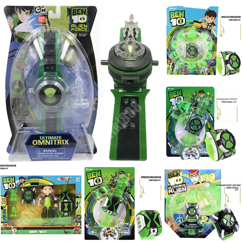 Omnitrix Ben 10 手錶終極風格投影儀手錶兒童玩具兒童 Ben10 手錶兒童娃娃模型裝飾