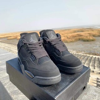 流行時尚品牌耐克Air Jordan 4黑貓AJ4文化籃球鞋男士運動休閒