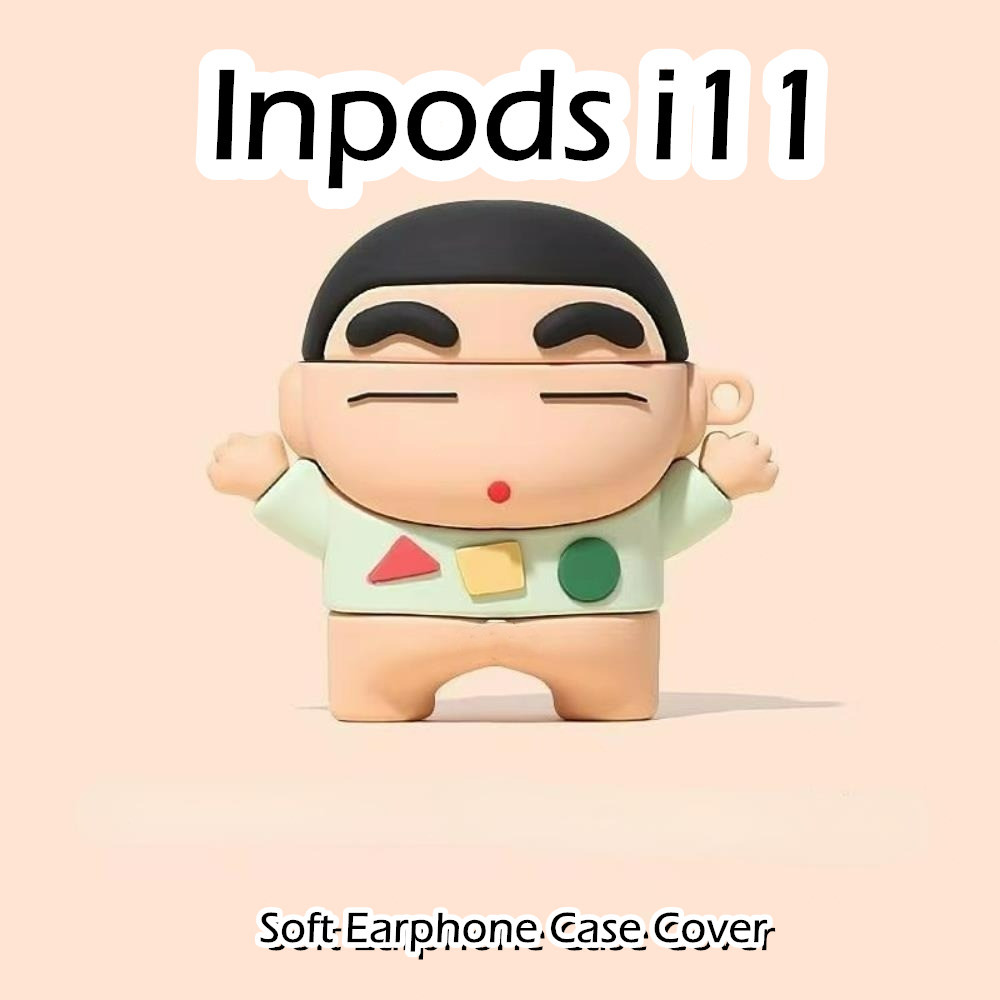 [imamura] 適用於 Inpods i11 Inpods i12 Case 動漫卡通造型軟矽膠耳機套外殼保護套 N