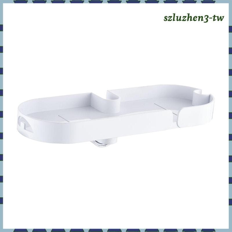 [SzluzhenfbTW] 淋浴儲物架淋浴籃架,用於洗衣房、淋浴間、壁掛式肥皂托盤肥皂架無打孔