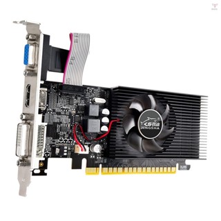 jingsha gt730 顯卡 4gb/gddr3/128bit 內存 700mhz 核心頻率兼容 vga+dvi+h