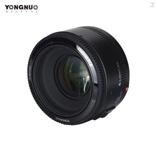 永諾 YN50mm F1.8 AF 鏡頭 1:1.8 標準定焦鏡頭大光圈自動/手動對焦更換適用於佳能 EOS 單反相機