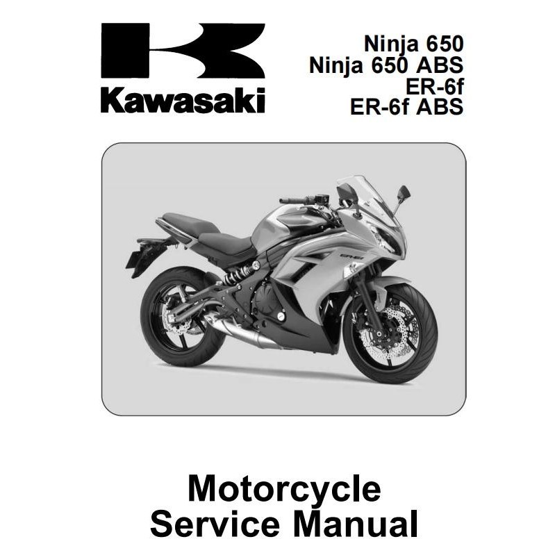 kawasaki ninja er650 ABS 川崎中文維修資料全車部件扭矩線路圖電子檔送洗車毛巾