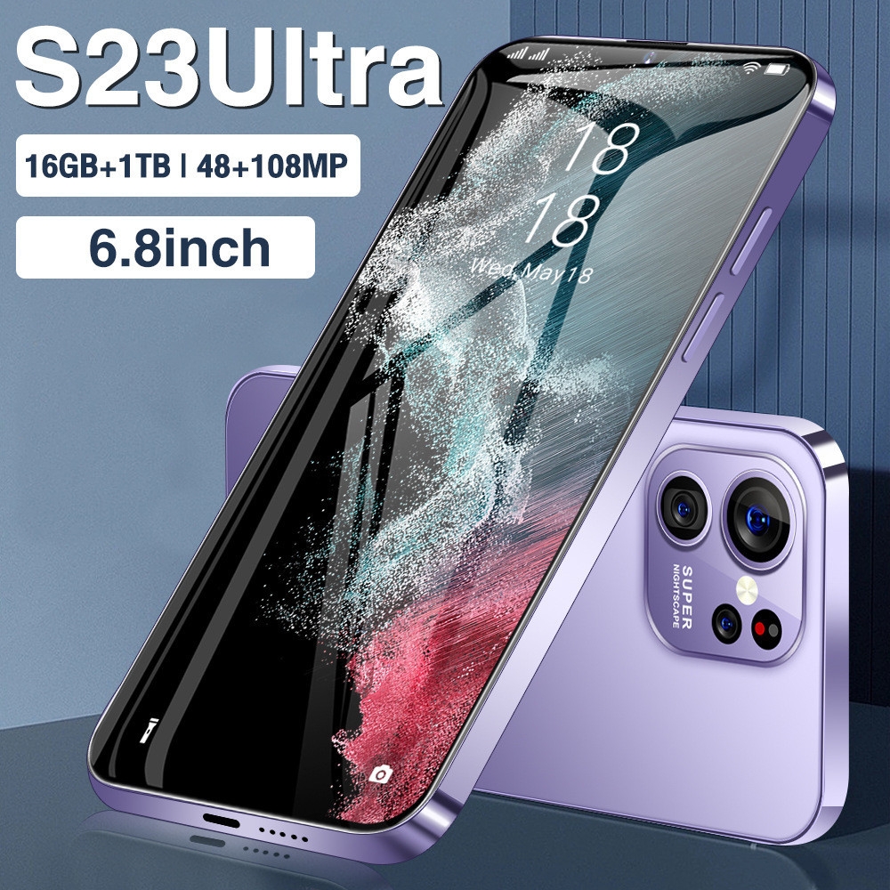 S23 Ultra 新款 4G安卓2G+16GB 智能手機6.3寸高清屏 台灣繁體中文 禮物交換