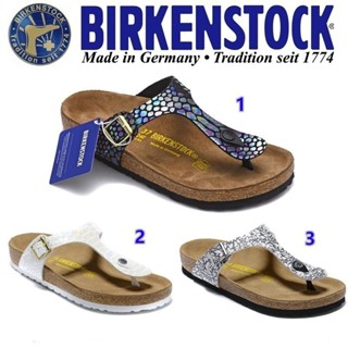 BIRKENSTOCK 勃肯男士/女士經典軟木拖鞋休閒沙灘鞋 Gizeh 系列 34-46