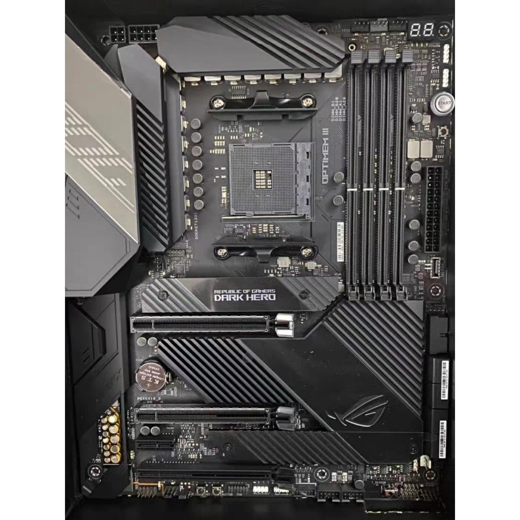 【現貨】庫存盒裝Asus/華碩 ROG CROSSHAIR VIII DARK HERO 電腦遊戲主板