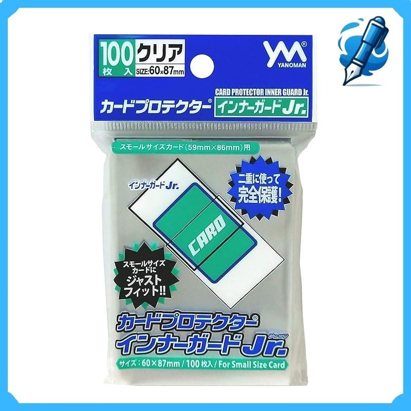 BUSHIROAD YANOMAN Card Protector Inner Guard Jr Plastic 透明塑料