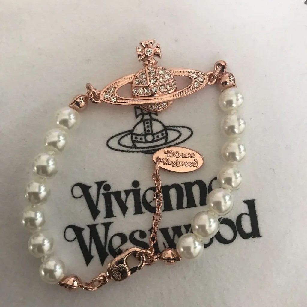 Vivienne Westwood 薇薇安 威斯特伍德 手環 手鍊 金 粉紅 mercari 日本直送 二手