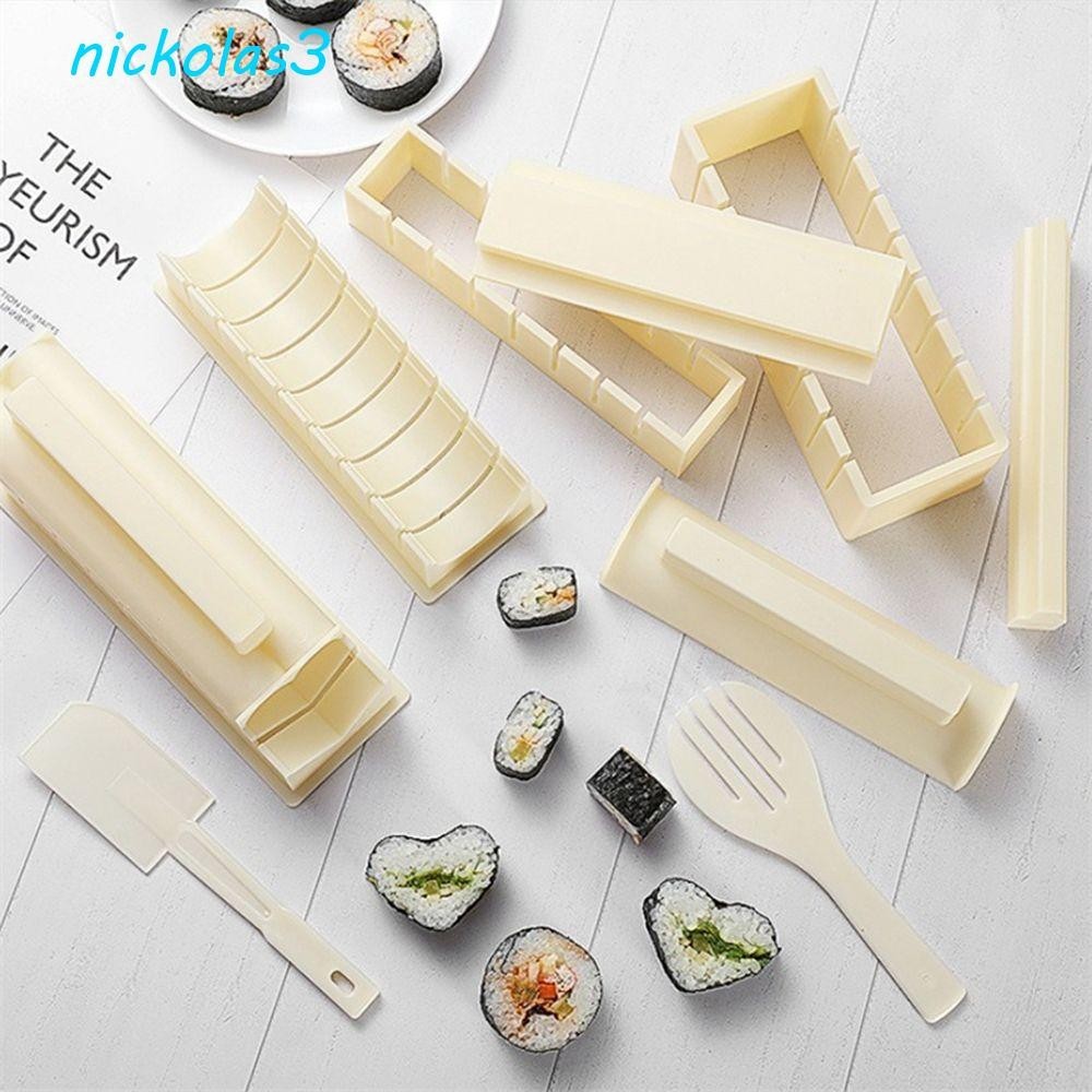 NICKOLAS壽司模具日式海藻製作套件壓米模具紫菜乾海藻紫菜壽司機