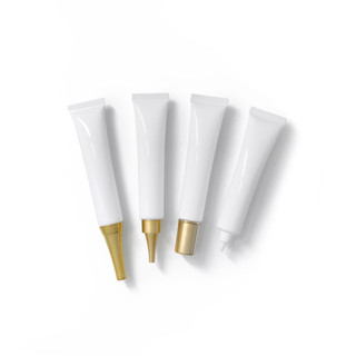 十個起賣 【現貨】20g白色化妝品軟管20ml醫藥眼霜pe軟管塑膠擠壓試用裝