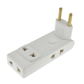 4 合 1 牆壁插座擴充套件歐盟電源插座 180 度插頭適配器便攜式電源轉換器旅行適配器