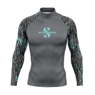 SCUBA斯庫巴衝浪服UPF50防曬衣沙灘泳衣潛水服水母衣長袖分體上衣