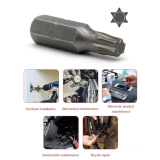 Bang 25mm 螺絲刀頭維修工具螺絲刀 Torx 柄鑽頭用於電動家用手動工具更換