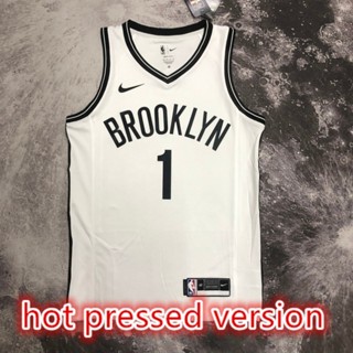 Nba球衣熱壓版布魯克林籃網隊 #1 橋籃球球衣