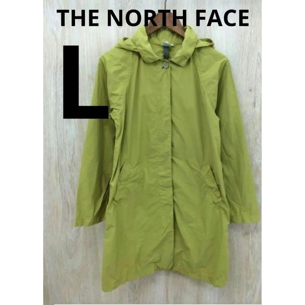 THE NORTH FACE 北面 夾克外套 黃色 女裝 L碼 mercari 日本直送 二手