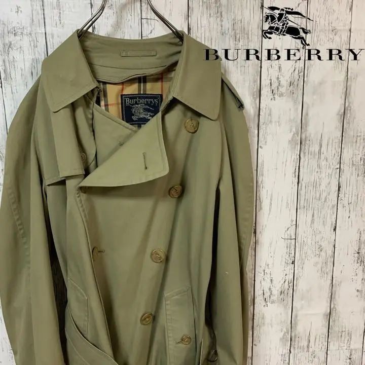 Burberry 博柏利 外套 長版風衣 大衣 日本直送 二手