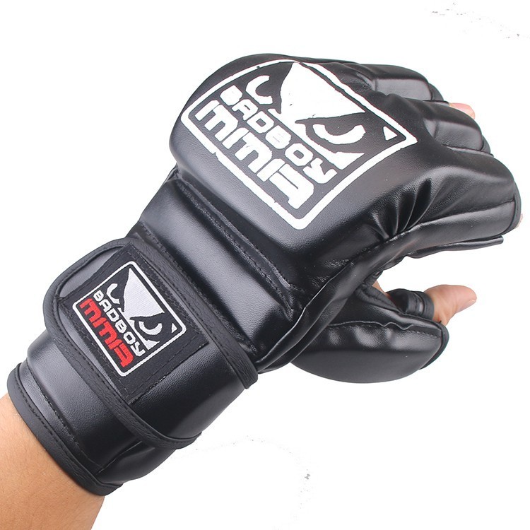 半指拳擊手套泰拳 MMA/UFC 戰鬥沙袋訓練成人專業手套
