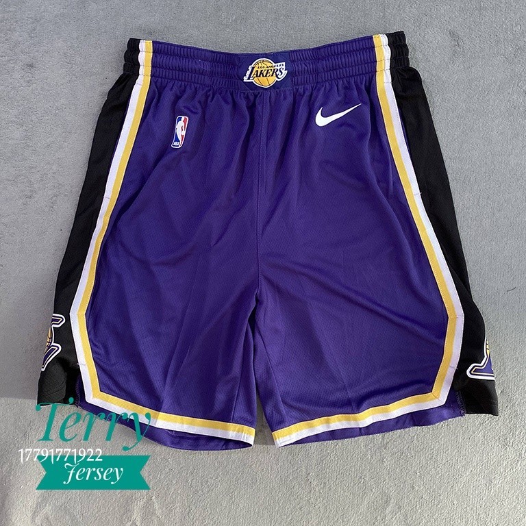 高品質球衣 NBA球褲 Lakers 洛杉磯湖人 主客場紫 SW James Bryant Anthony