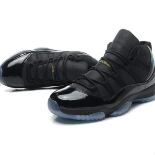 2024 正品 Gamma Blue Air Jordan 11 Retro 黑色/藍色校隊玉米籃球鞋