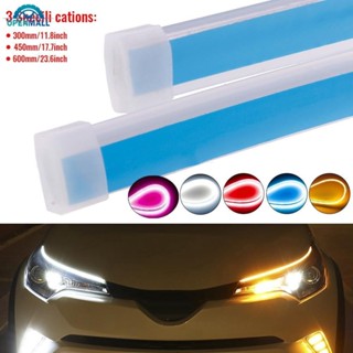 Om CG 60cm 汽車日間流動行車燈 Led DRL 燈條大燈自動日間行車燈剎車轉向訊號燈
