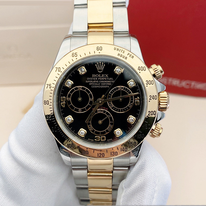 男手錶18K黃金自動機械計時手錶116523正品