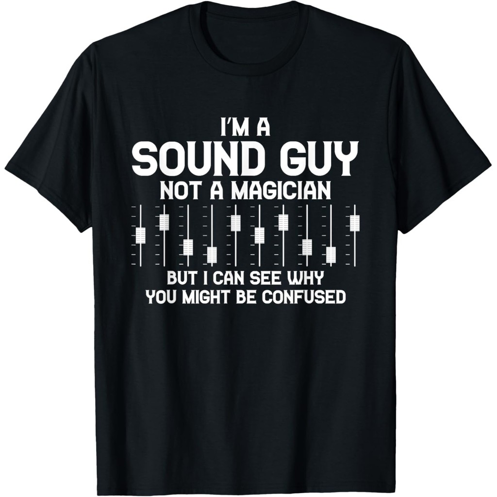 大號棉質 T 恤 I'm A Sound Guy Sound Engineer Clay Mixer 禮品 T 恤快速發