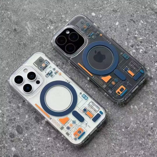 spigen機械電路板iPhone 16 Pro max磁吸手機殼iPhone14 15 13 pro Max防摔保護殼